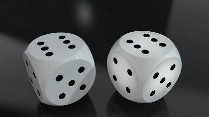 Vorschaubild zweier Spielwürfel